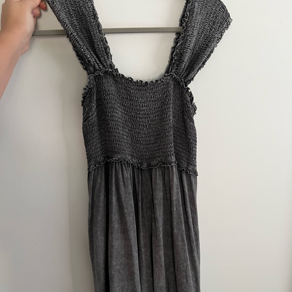 Women’s Charcoal Grey Romper